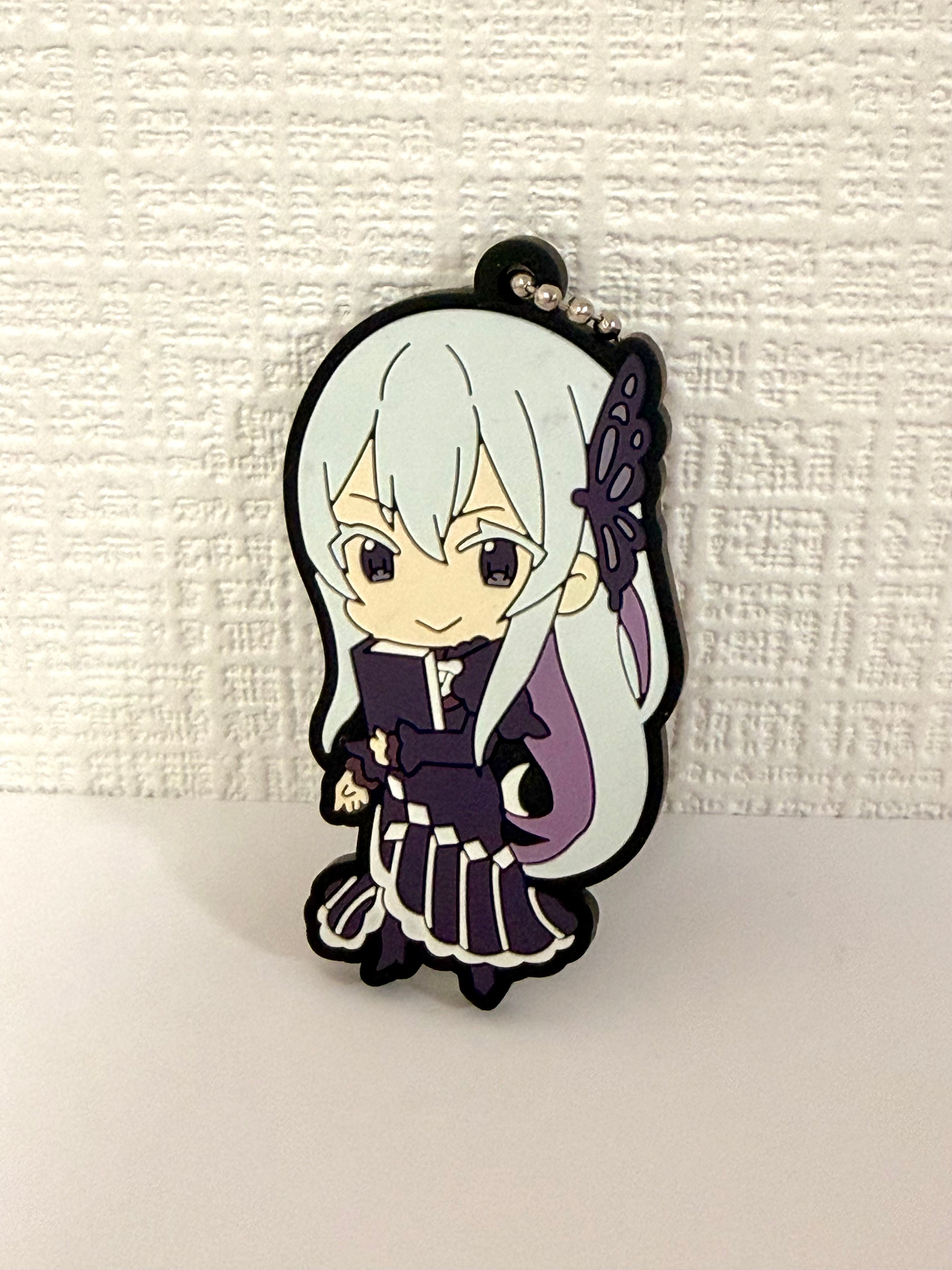 Re:Zero Echinda Official Rubber Keychain JP 263114