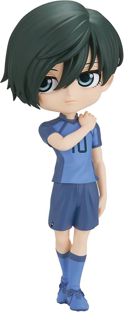 OPEN BOX Blue Lock Rin Qposket Figure by Bandai