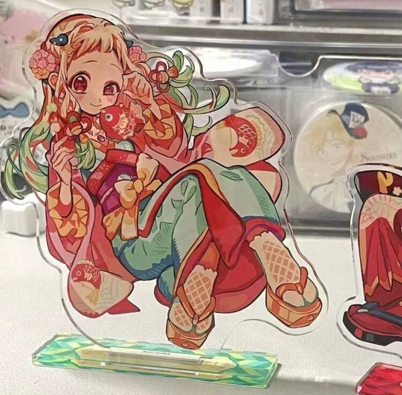 Toilet Bound Hanako-Kun Nene and Hanako Acrylic Stands
