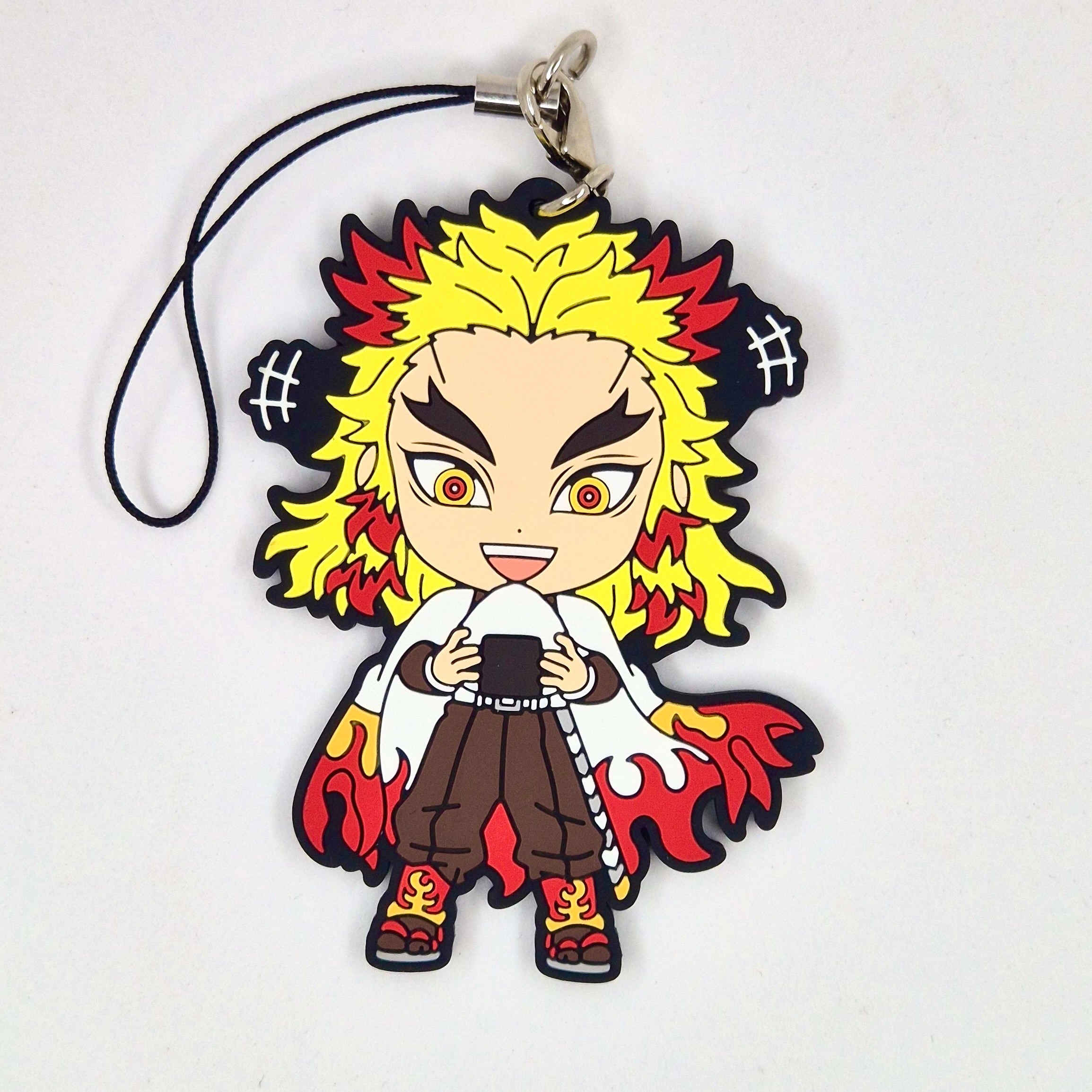 Demon Slayer Official Rengoku Rubber Keychain