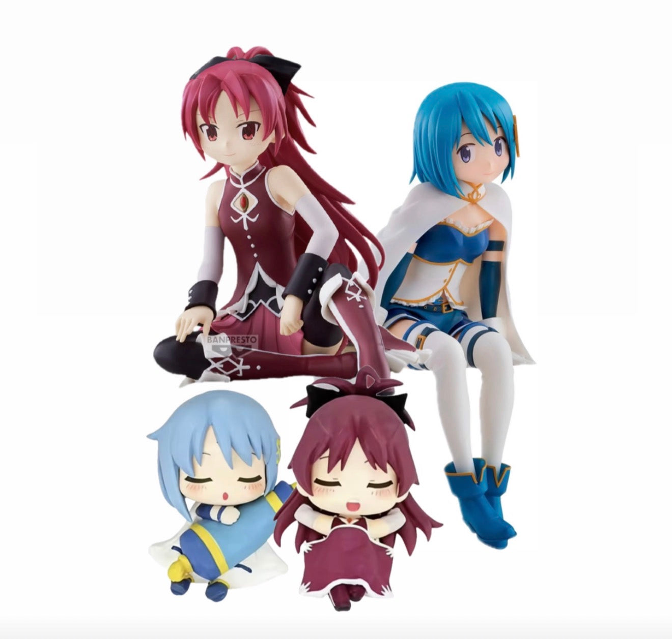 Puella Magi Madoka Magica Sayaka and Kyoko 4 pcs Bundle