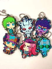 Jojo's Bizarre Adventure  Official Rubber Keychain JP 263136