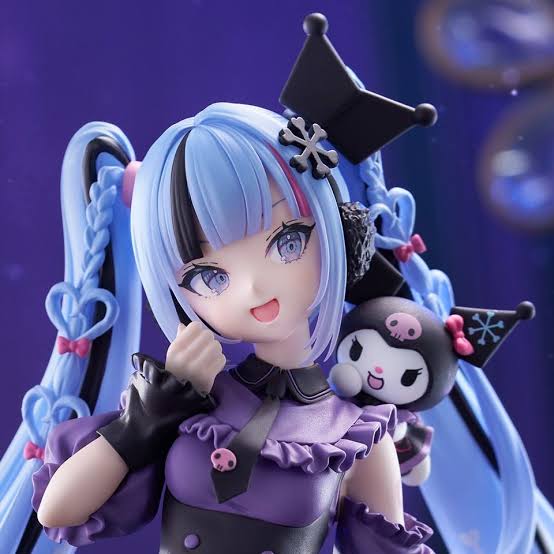 NO BOX Vocaloid Hatsune Miku x Kuromi Snow Version Figure by Furyu