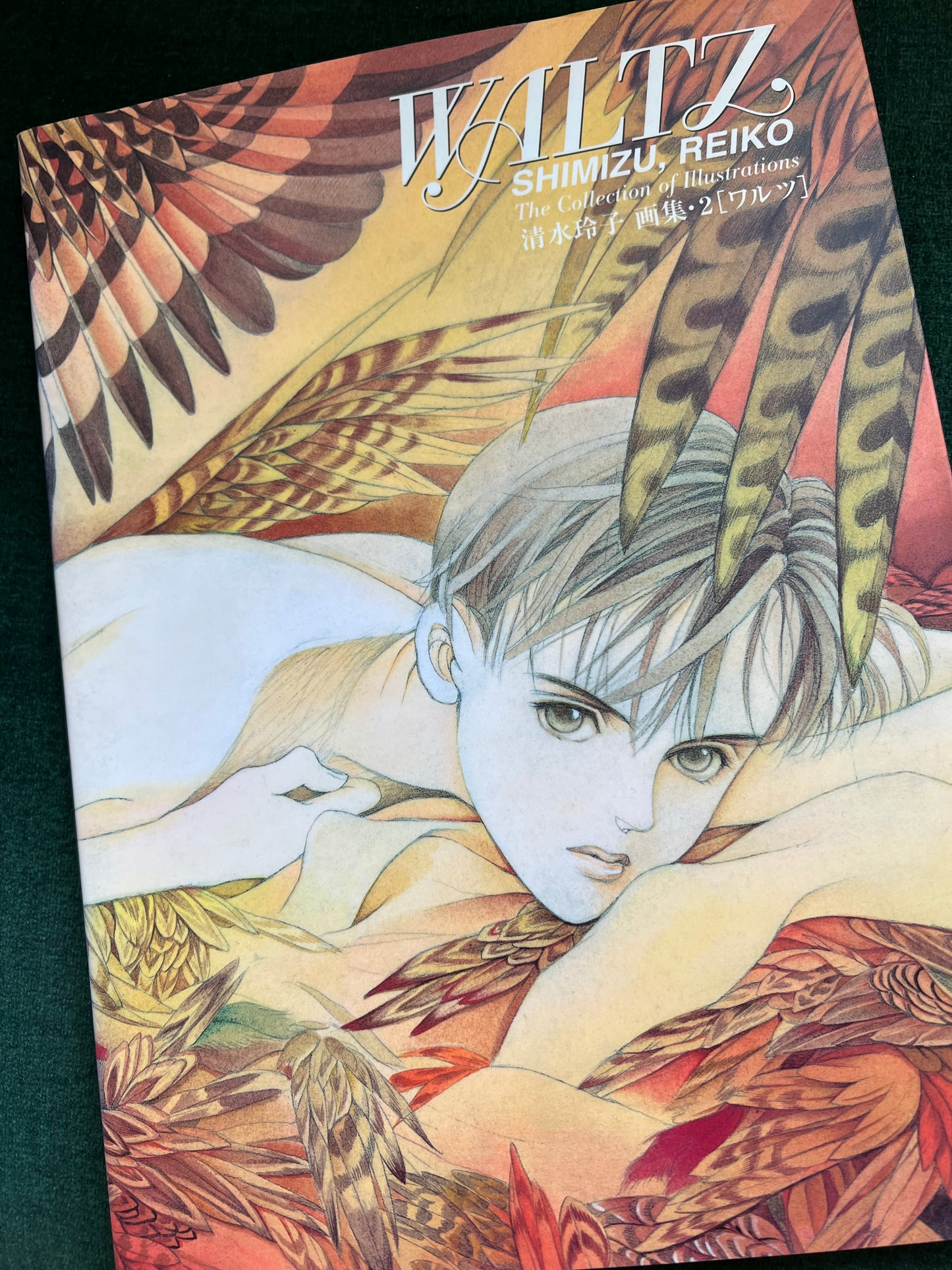 “Waltz” by Shimizu, Reiko: The Collection of illustrations Artbook