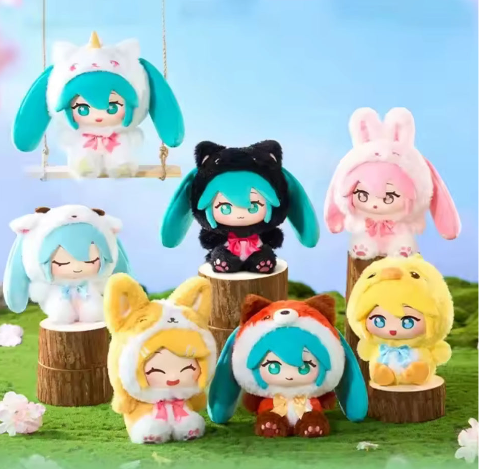 Ldcx X Hatsune Miku Forest Cuties Series Vol.1 Plush Keychain Blind Box