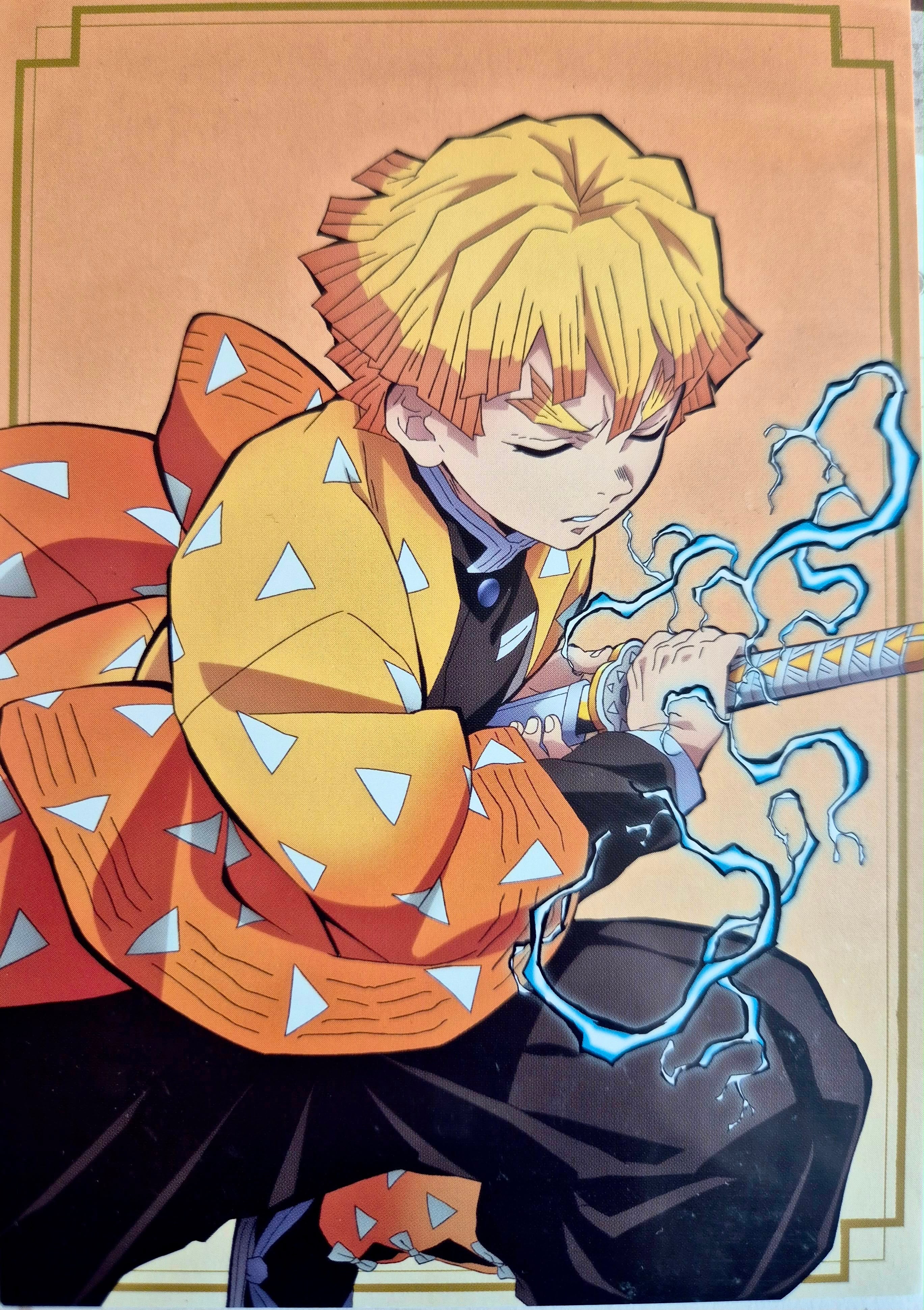 Demon Slayer Official Collector Postcard 13 Zenitsu
