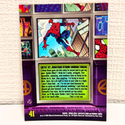 1994 FLEER AMAZING SPIDER-MAN Collector Card #41