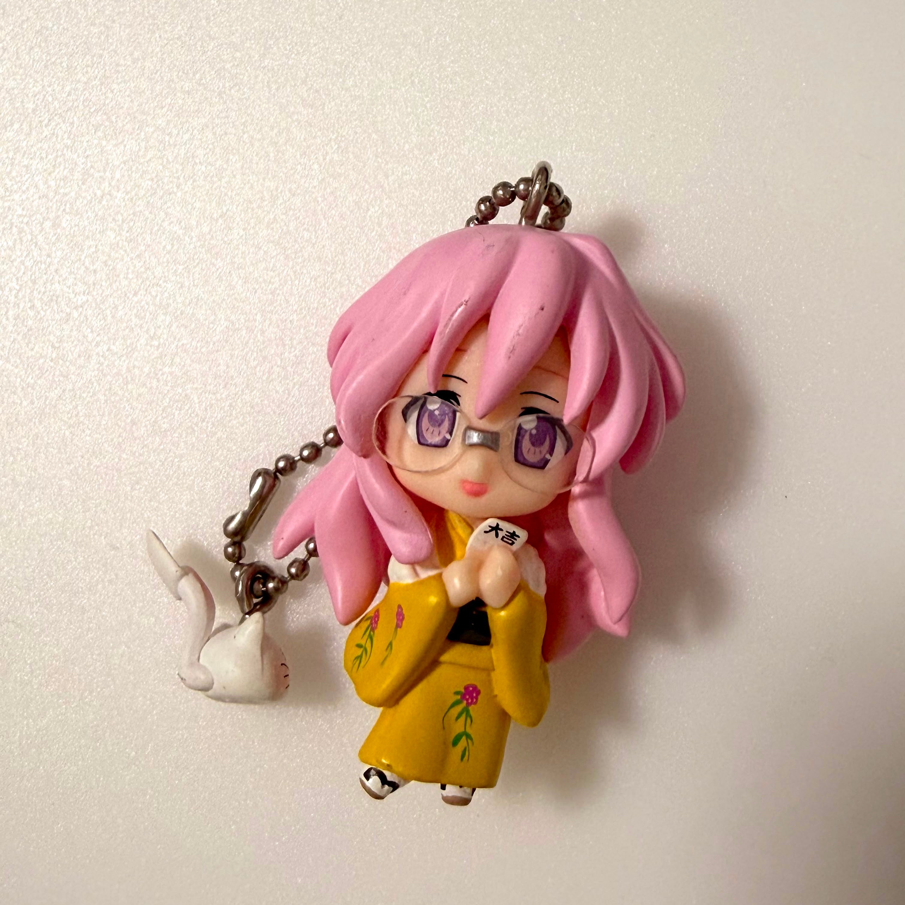 Lucky Star Miyuki Takara mini figurine keychain JP