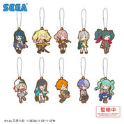 Hatsune Miku Project Sekai Rubber Keychain Colorful Stage Sega