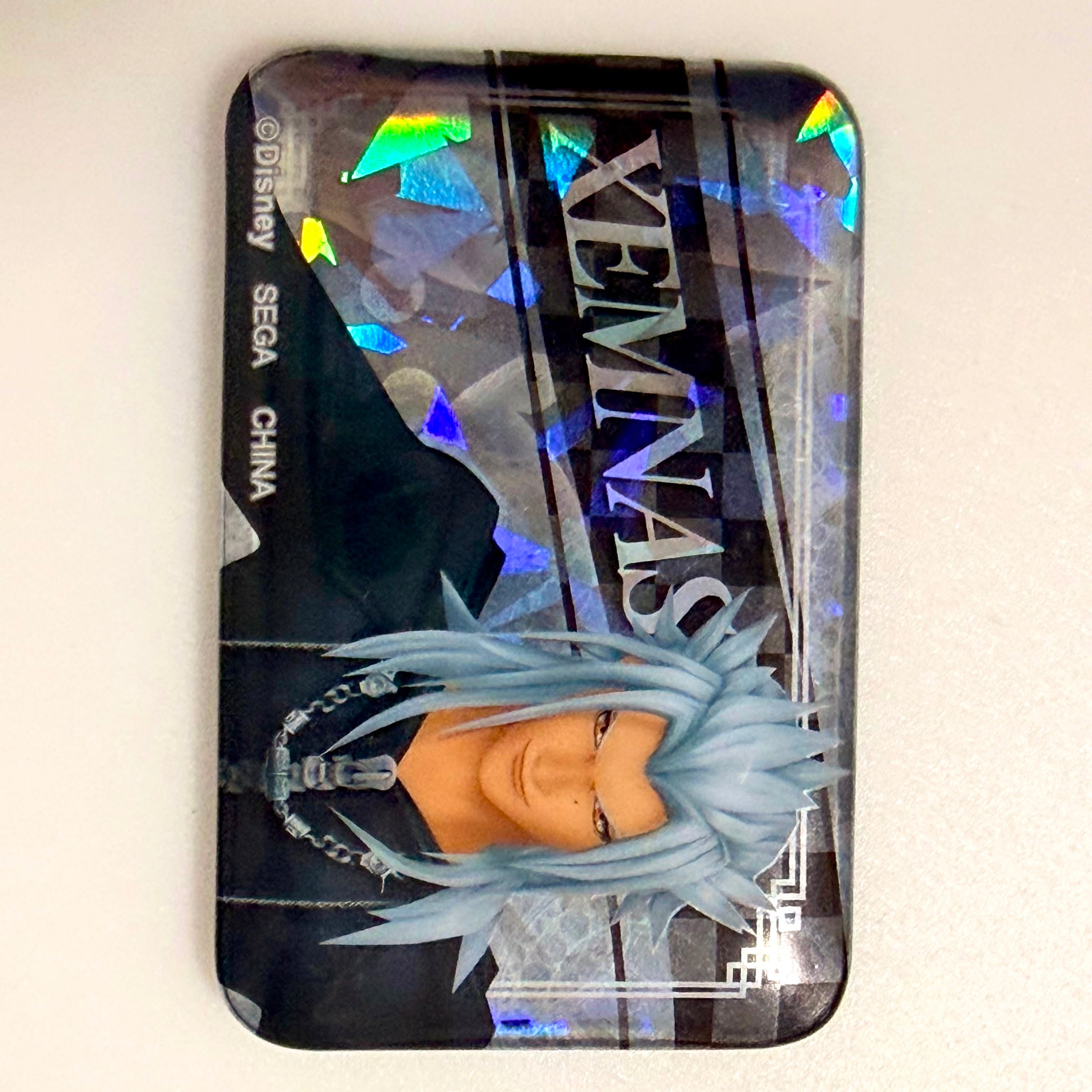 Kingdom Hearts Xenmas Holographic Tin Badge JP