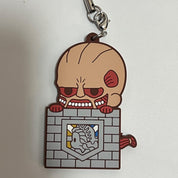 Attack On Titan Vintage 2013 kotobukiya Colossal Titan Strap rubber key charm