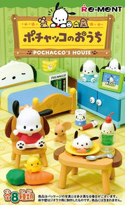 Sanrio Re-ment Pochacco’s House Miniature Complete Set (RARE)