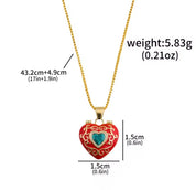 Sugar Sugar Rune Necklace Heart Opens