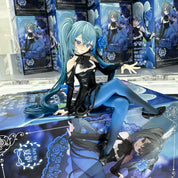 NO BOX Vocaloid Hatsune Miku Flower Fairy (Blue Rose) Noodle Stopper Figure