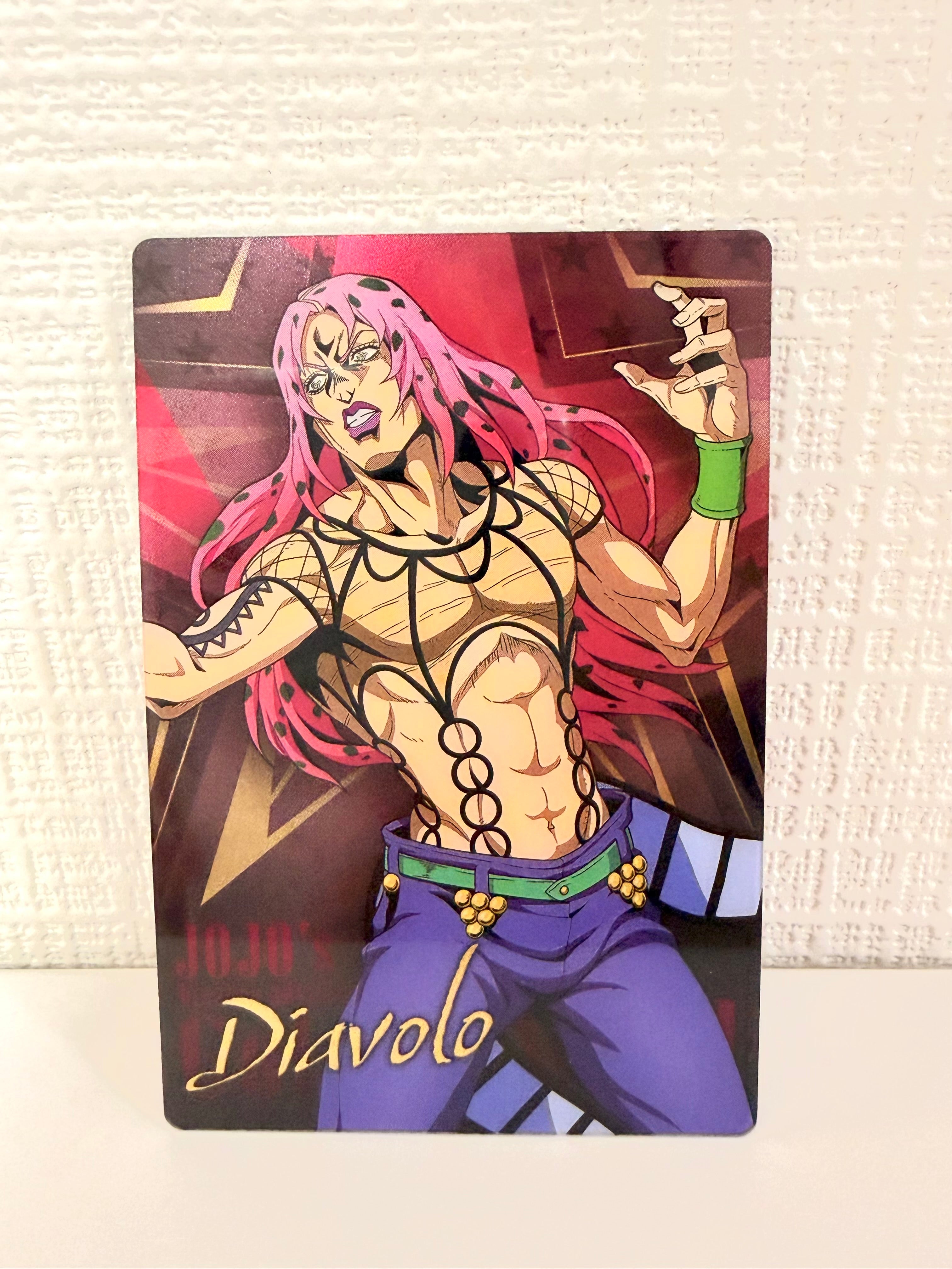 Jojo's Bizarre Adventure Diavolo Official Collector Card 263163