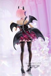 Banpresto - Re:Zero-Starting Life in Another World - Ram Special Color ver. -Clear & Dressy-, Bandai Spirits Espresto Figure Re Zero
