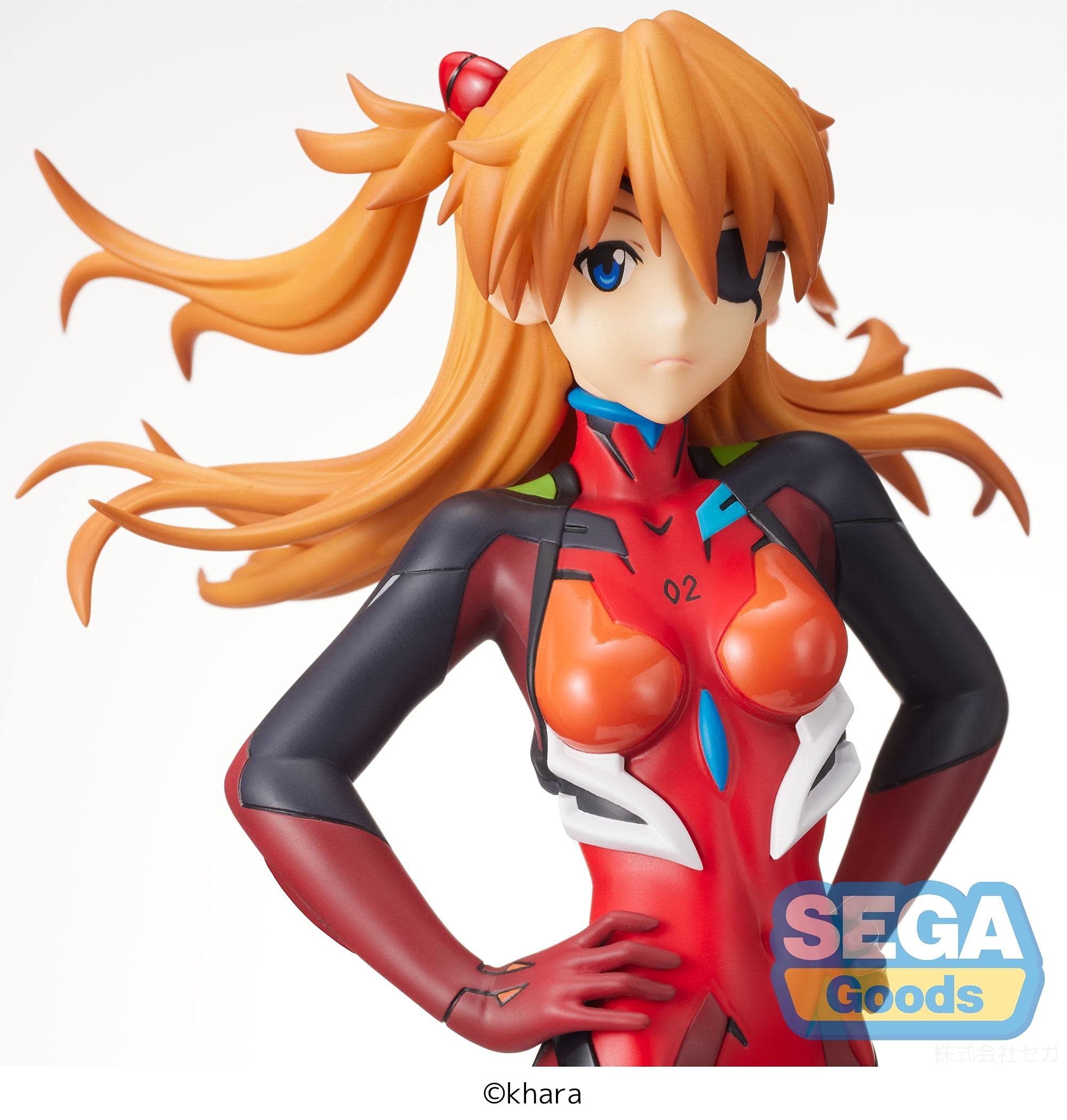 OPEN BOX Evangelion 3.0+0.1 Asuka Shikinami Langley  Thrice Upon a Time Figure by SEGA