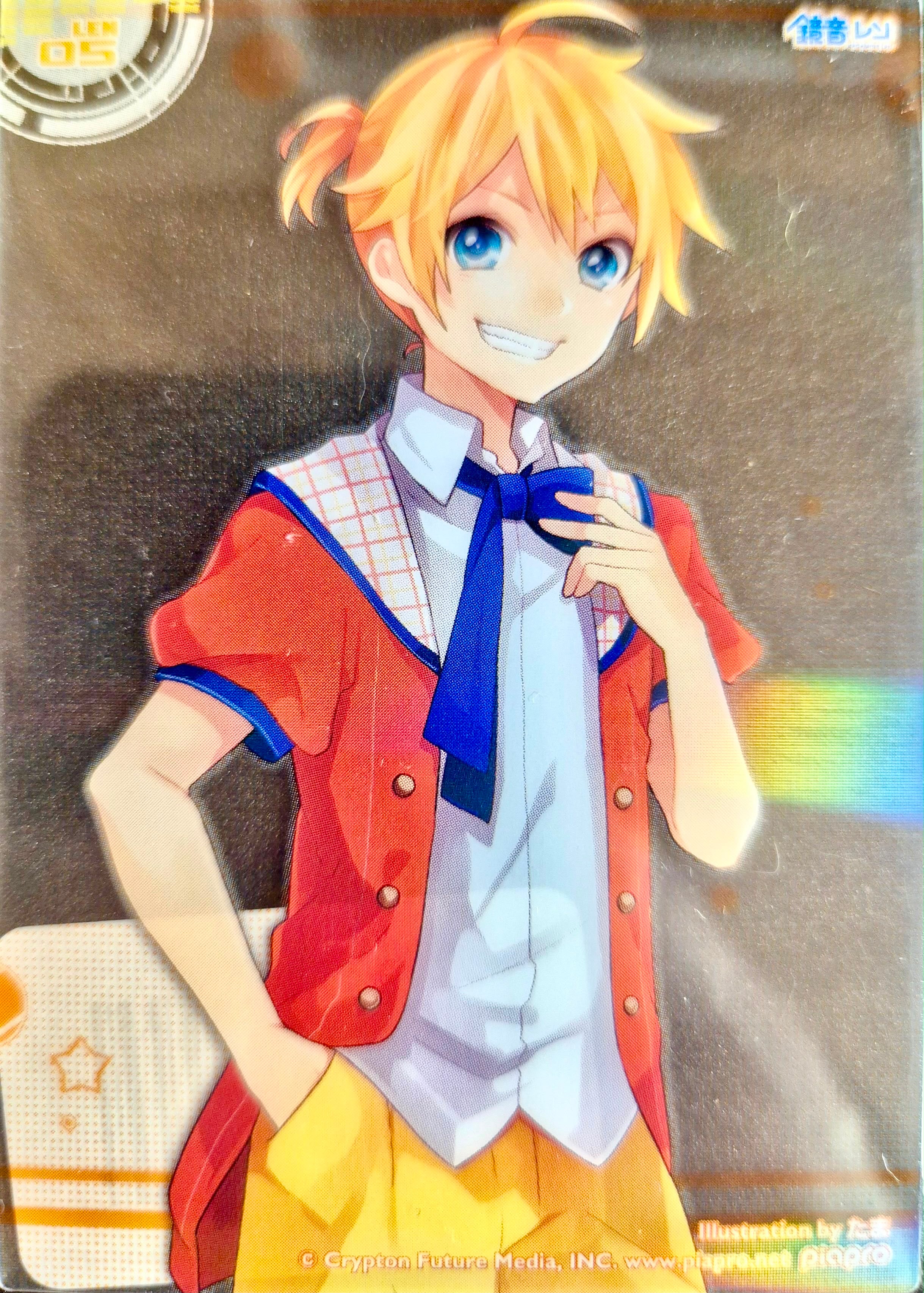 Vocaloid Project Sekai Collector Card 01 Kagamine Len