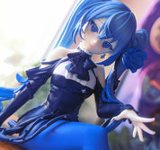 NO BOX Vocaloid Hatsune Miku Flower Fairy (Blue Rose) Noodle Stopper Figure