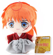 Rurouni Kenshin Kenshin Himura Plush Doll Strap Keychain Amusement prize Anime