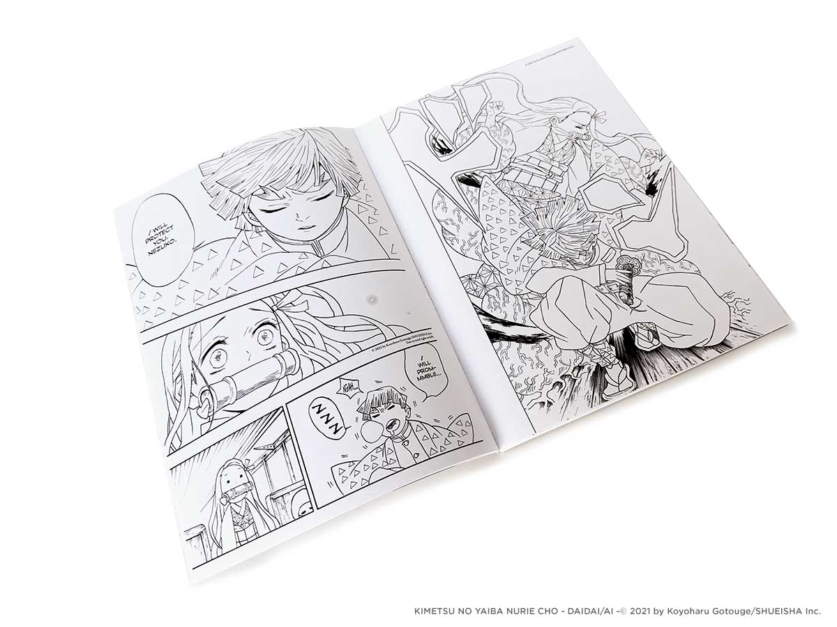 Demon Slayer: Coloring Book Volume 2