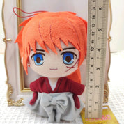 Rurouni Kenshin Kenshin Himura Plush Doll Strap Keychain Amusement prize Anime