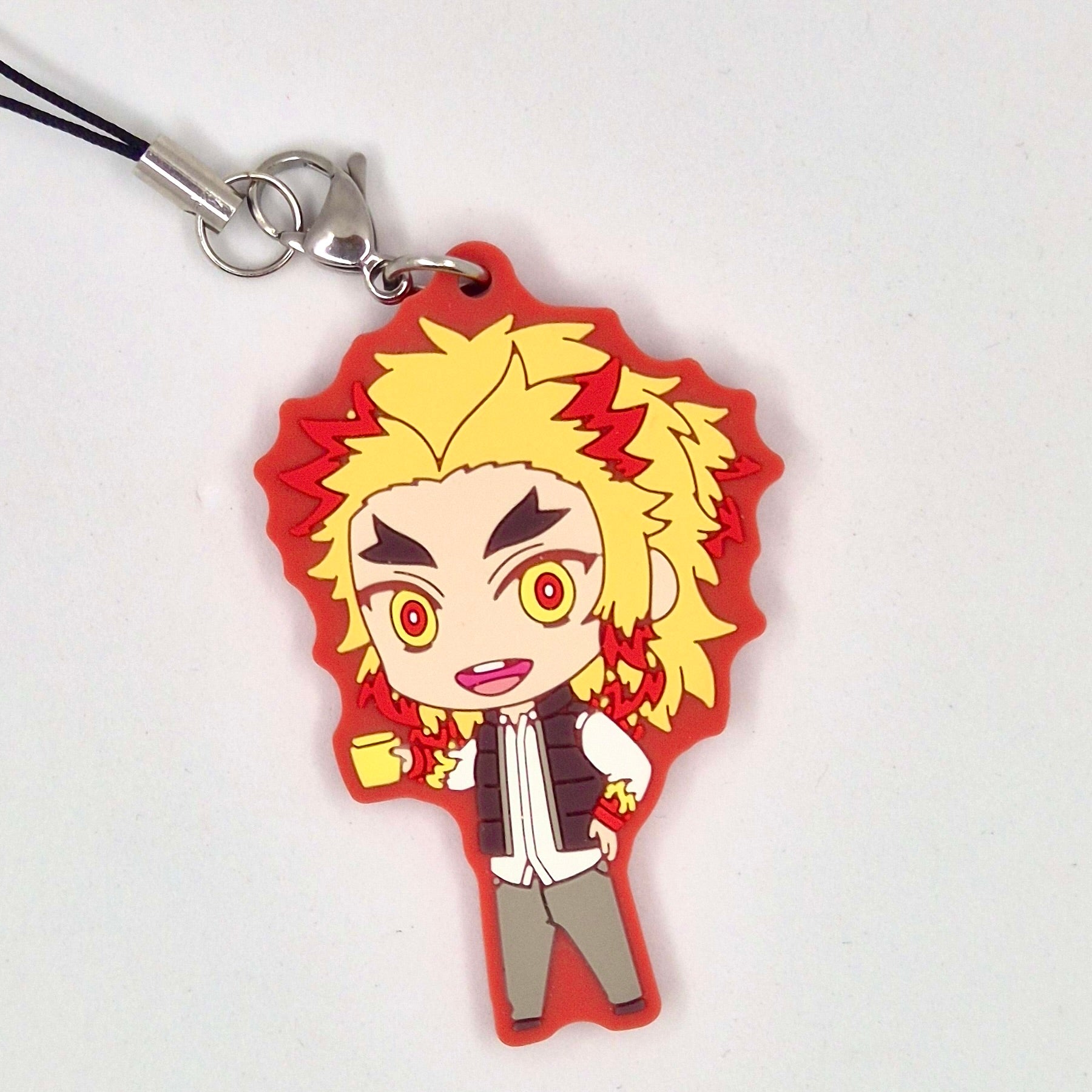 Demon Slayer Official Rengoku Rubber Keychain