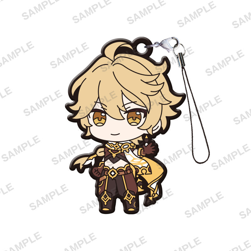 Genshin Impact Official Rubber Keychain Mascot Gashapon Strap Vol.1