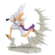 OPEN BOX COPPIA FIGURE Monkey D. Luffy Gear 5 VS Rob Lucci One Piece Scenic View
