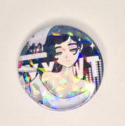 Alien Stage x March Monster Fanmade Sua Holographic Pin