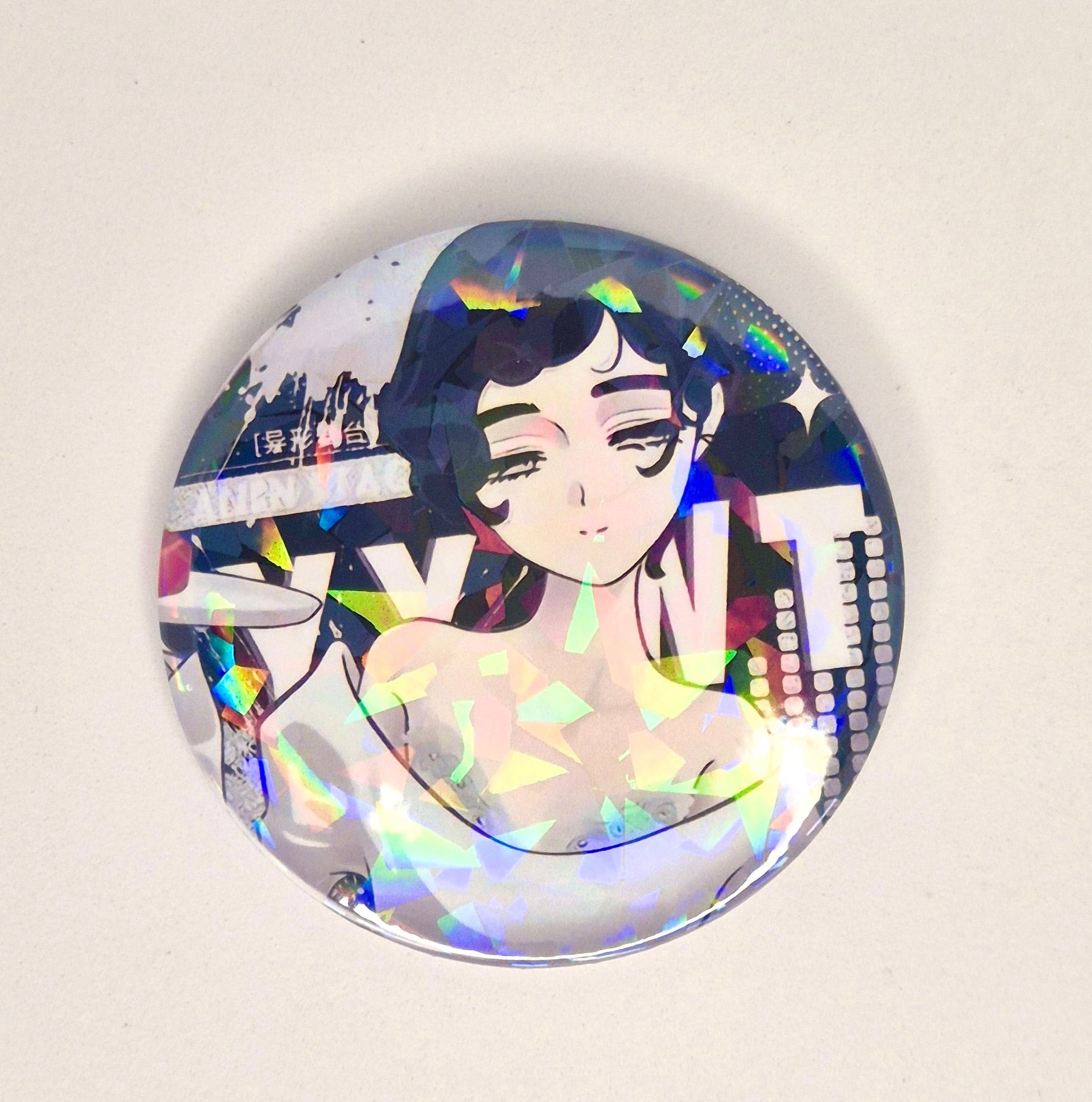 Alien Stage x March Monster Fanmade Sua Holographic Pin