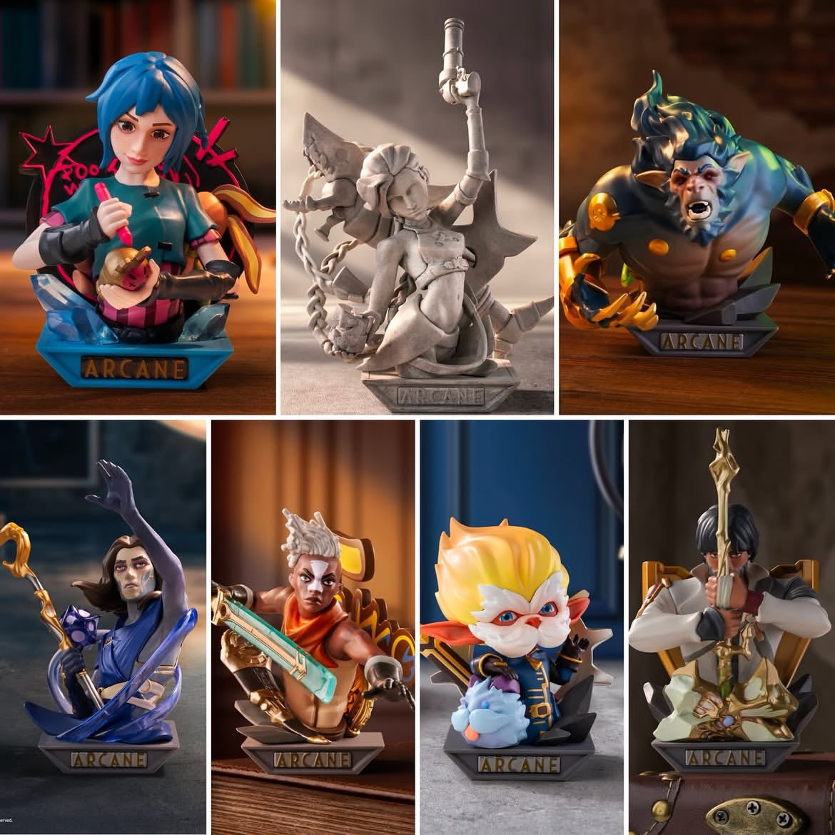 Arcane x Popmart Collector Blind Box Figures