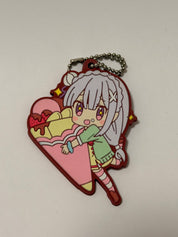 Re Zero Rem Ram Emilia Official Rubber Keychains