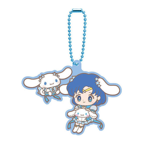 Sailor Moon x Sanrio 30th Anniversary Official Gashapon Rubber Keychain Vol.1