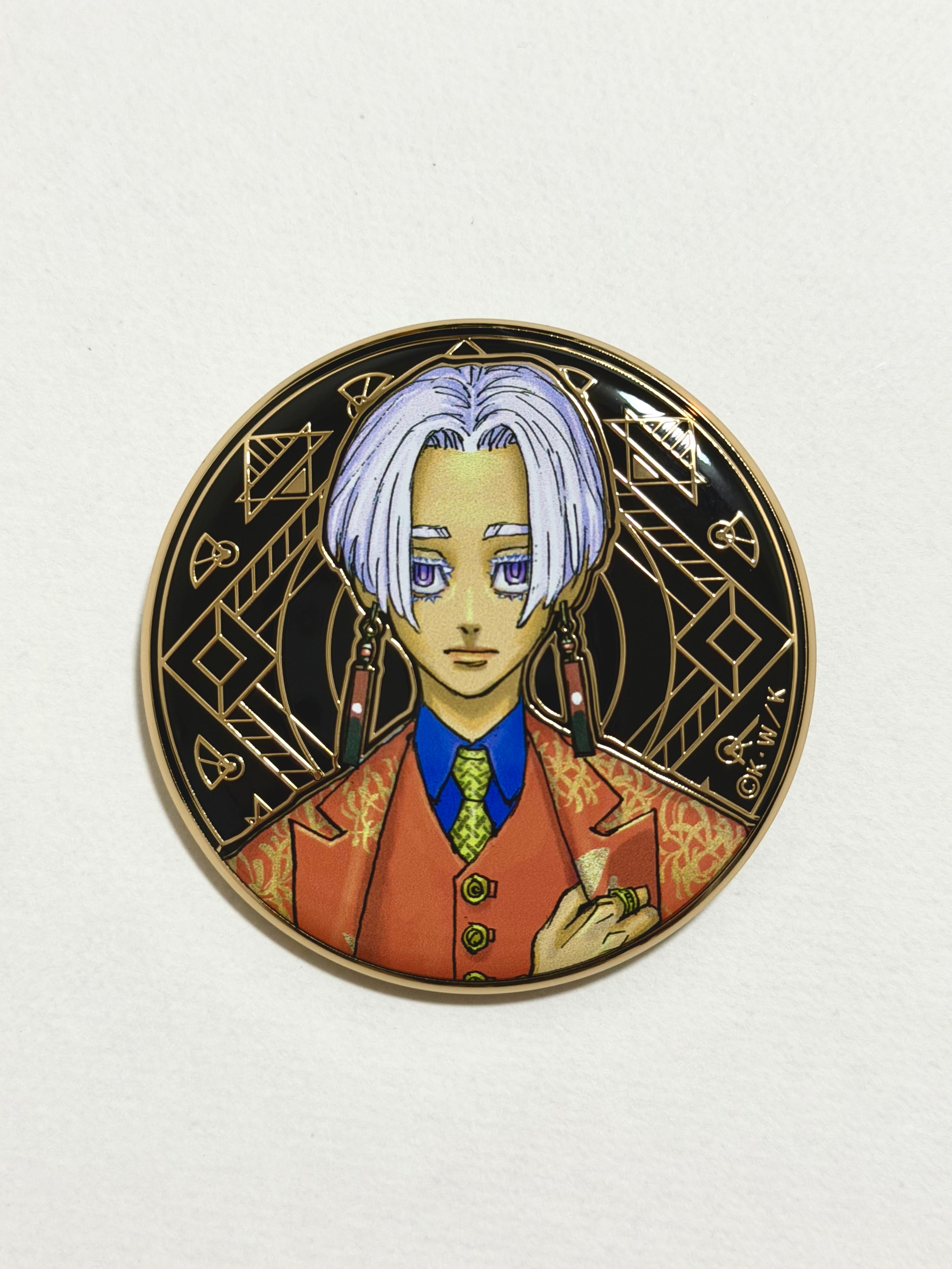 Tokyo Revengers Artie Metal Badge Collection Izana