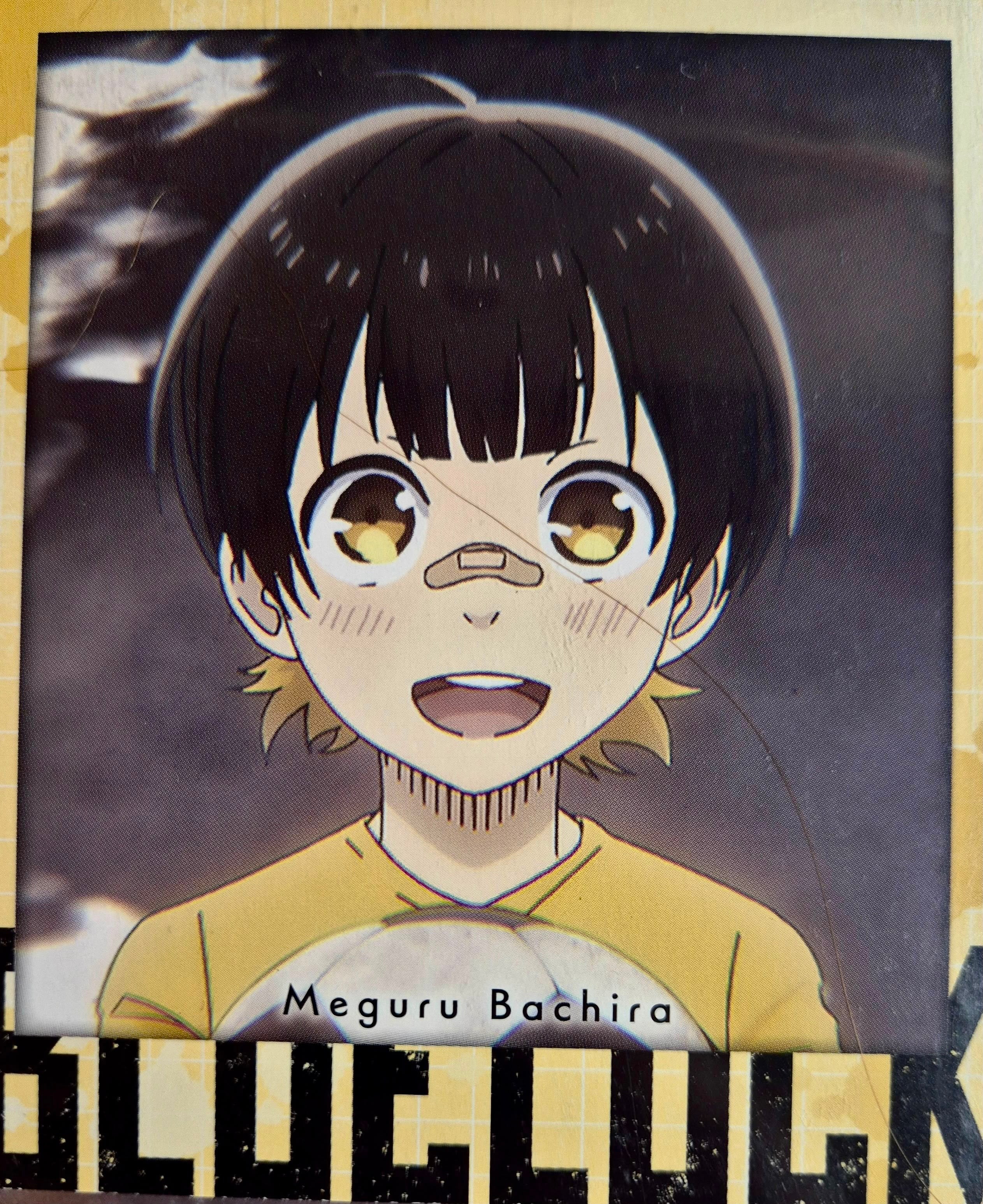 Blue Lock Official Collector Postcard 42 Meguru Bachira