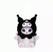 Sanrio x Mofusand Plush keychains Hello Kitty Kuromi My Melody Pompompurin Hangyodon Cinnamoroll