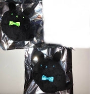 Yum Yum Donut Cute Mini Charm Bunny Plush Keychain JP (1 random design)