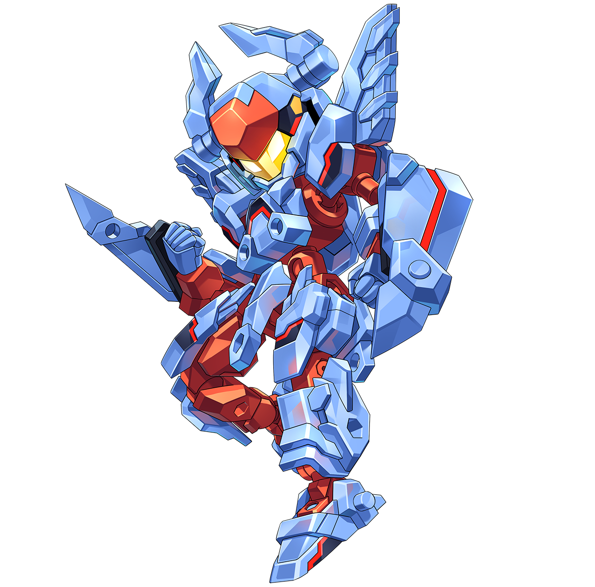 Animagear DE 03 Gundam Mecha by BANDAI (1 Random Design)