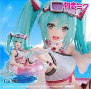 OPEN BOX Vocaloid Hatsune Miku Aqua Float figure