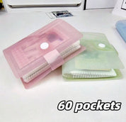 Aesthetic Pastel Photocard Album fits 60 cards