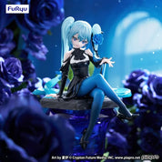 NO BOX Vocaloid Hatsune Miku Flower Fairy (Blue Rose) Noodle Stopper Figure