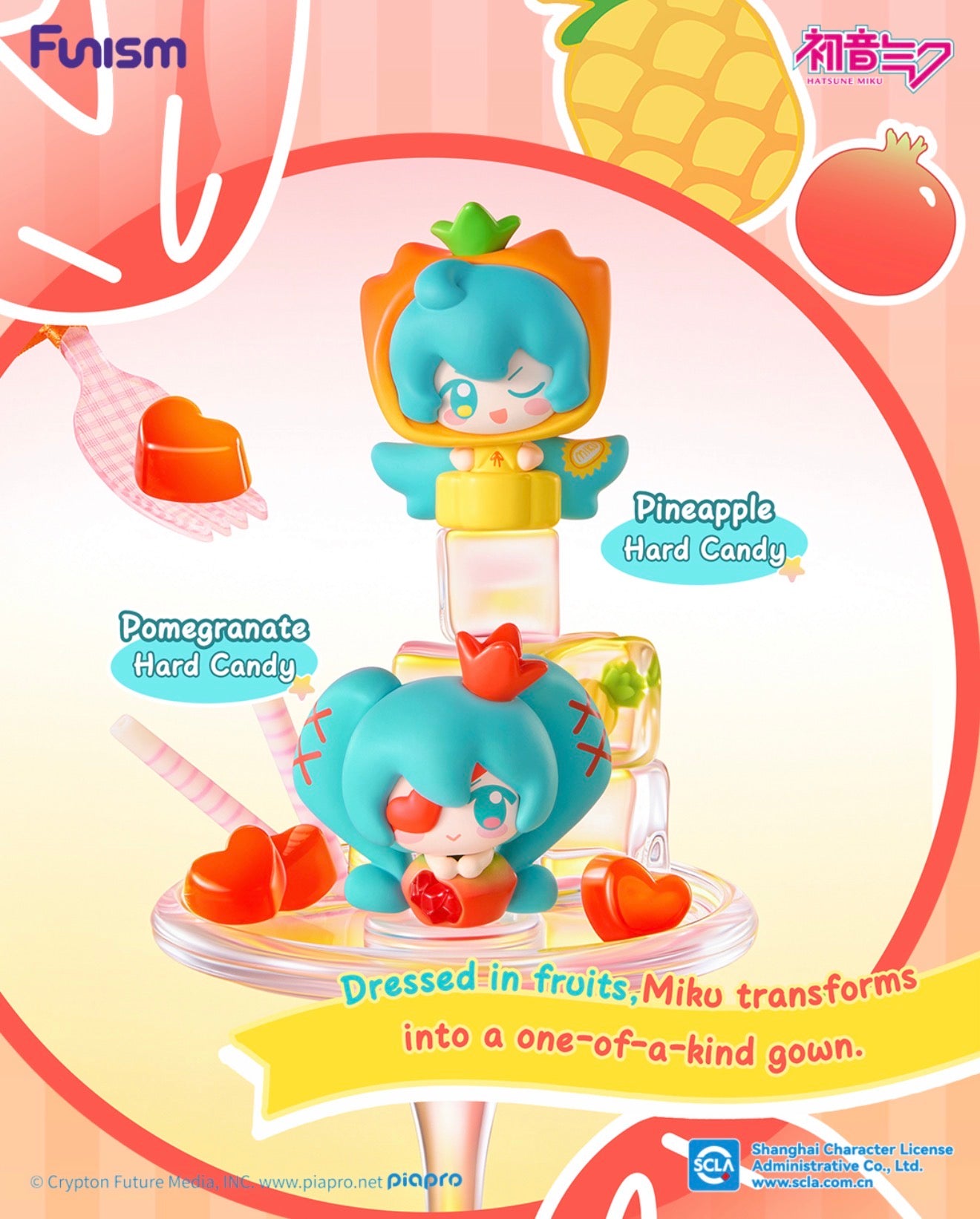 Vocaloid Hatsune Miku Dopamine Qface Blind Box Mini Figures!