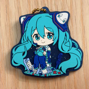Hatsune Miku x Gundum Anniversary Special Project keychains