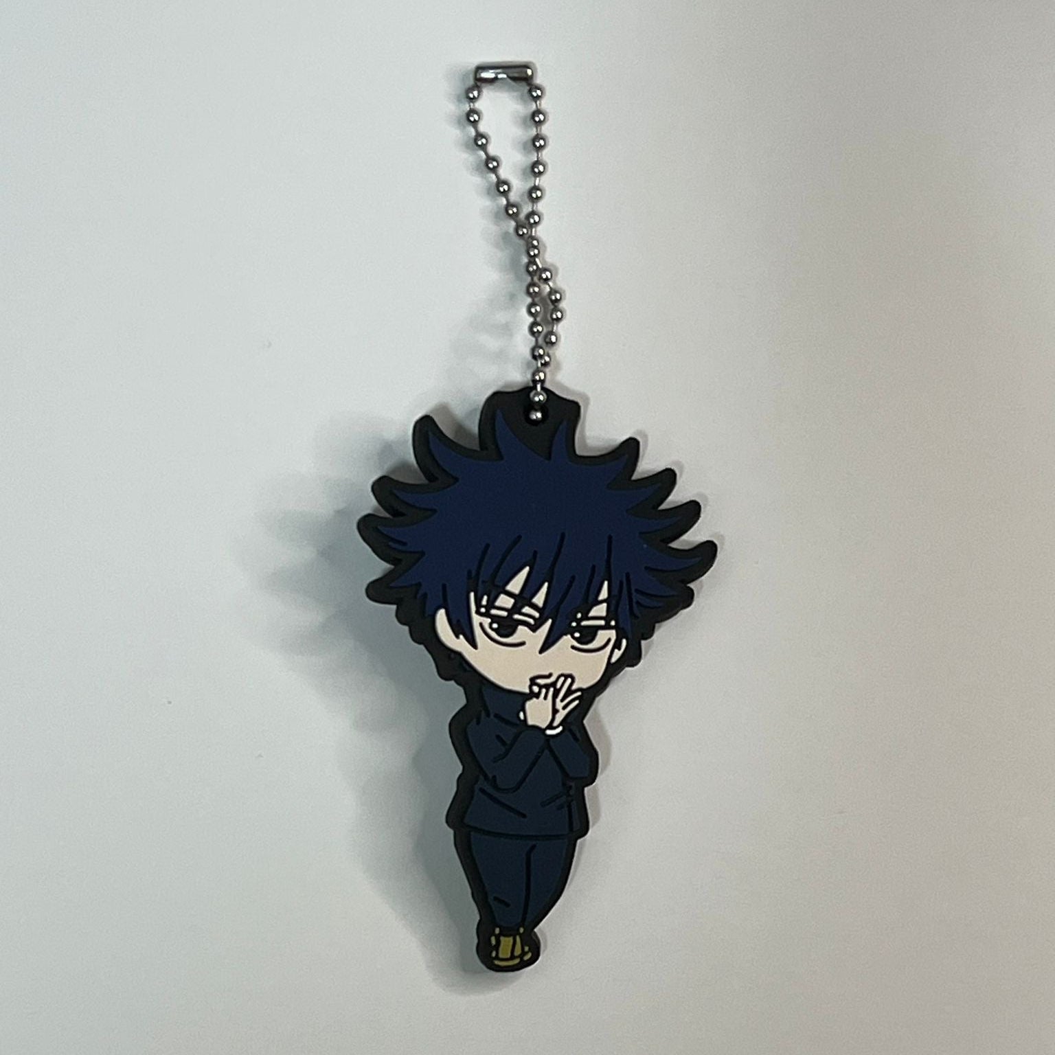 Jujutsu Kaisen Megumi Rubber keychain by Goods Smile Company Nendoroid Plus Capsule Line