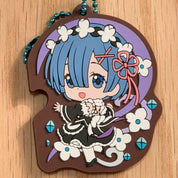 Re:Zero Starting Life in Another World REM rubber keychain
