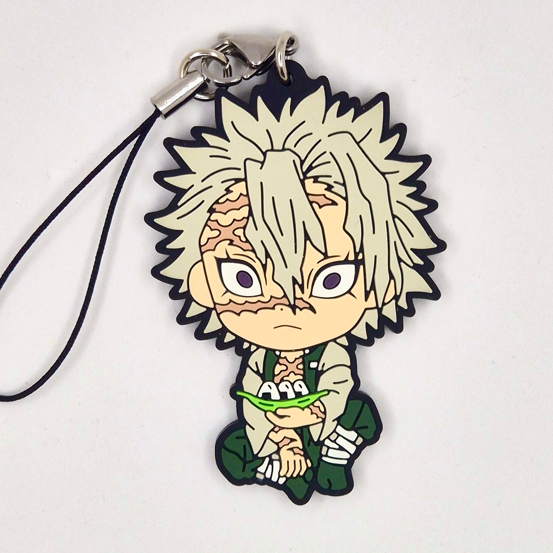 Demon Slayer Official Sanemi Rubber Keychain