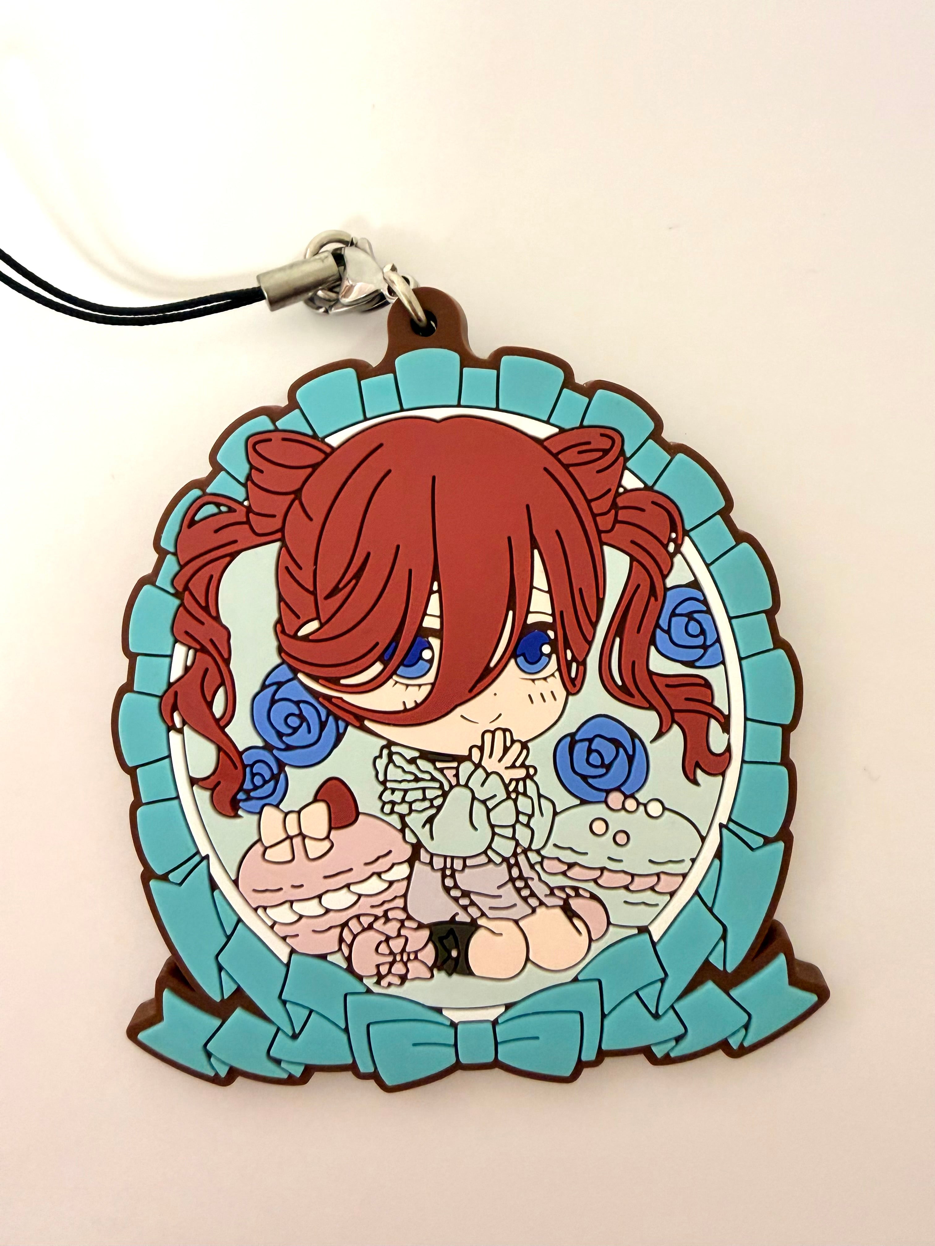 The Quintessential Quintuplets  Official Rubber Keychain JP Set of 5 Complete 263139