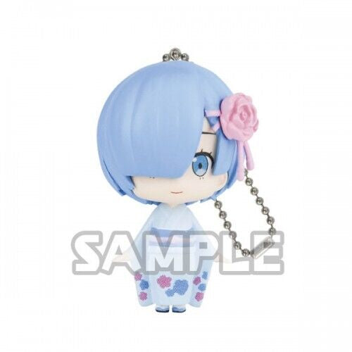 Re Zero Mini Figure Keychain Kimono Version Gasha by Bandai