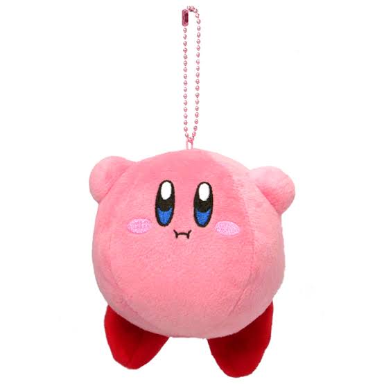 Nintendo Kirby Official Plush Keychain V1